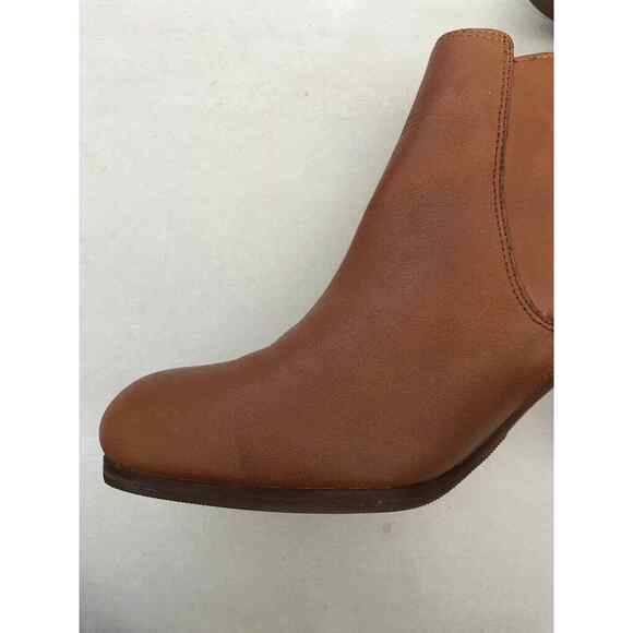 Talbots Leather Side Zip Ankle Booties Boots - Picture 8 of 12